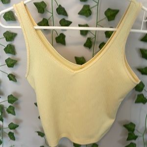Yellow Hollister Tank